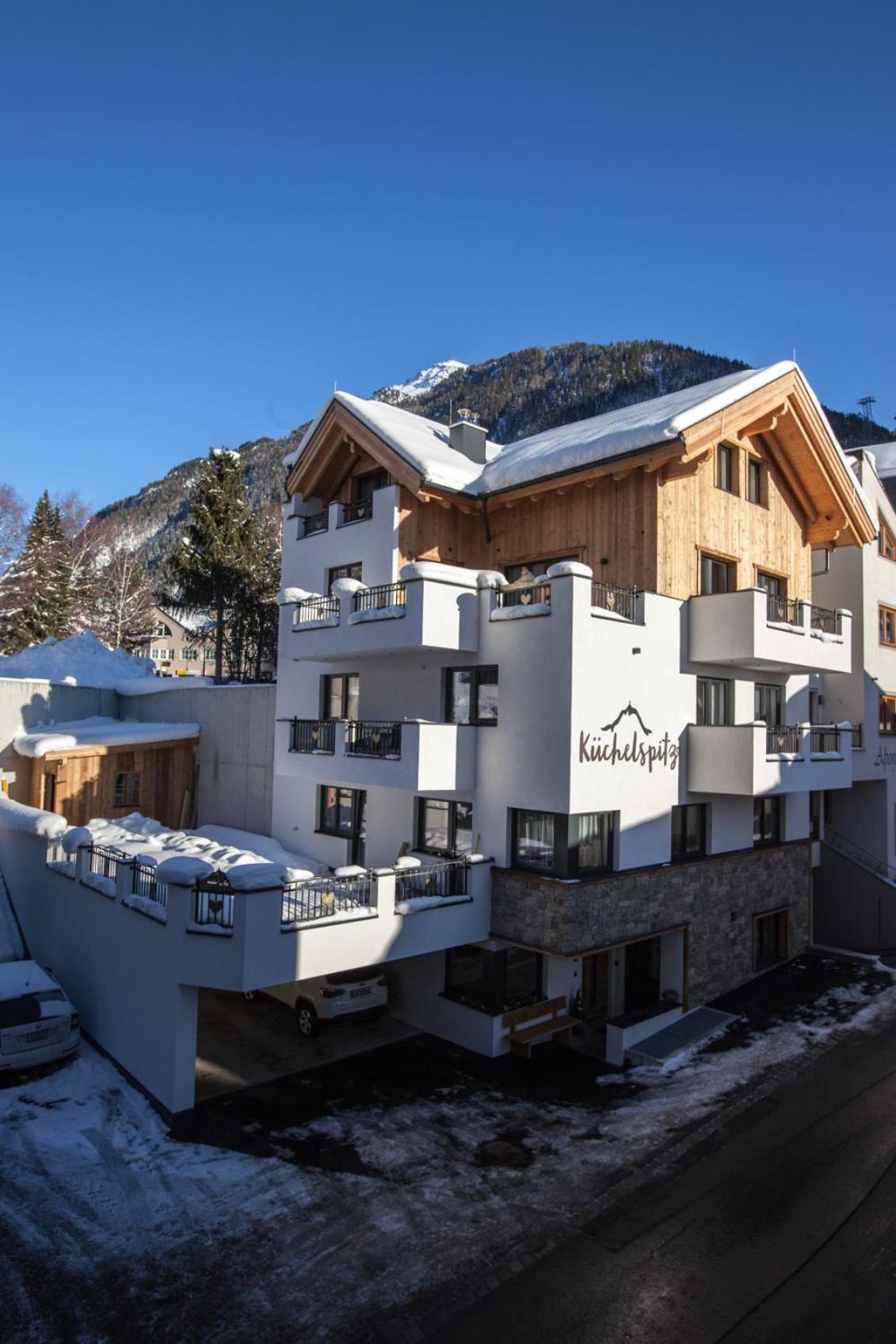 Bed and Breakfast Haus Kuechelspitz Ишгль Экстерьер фото